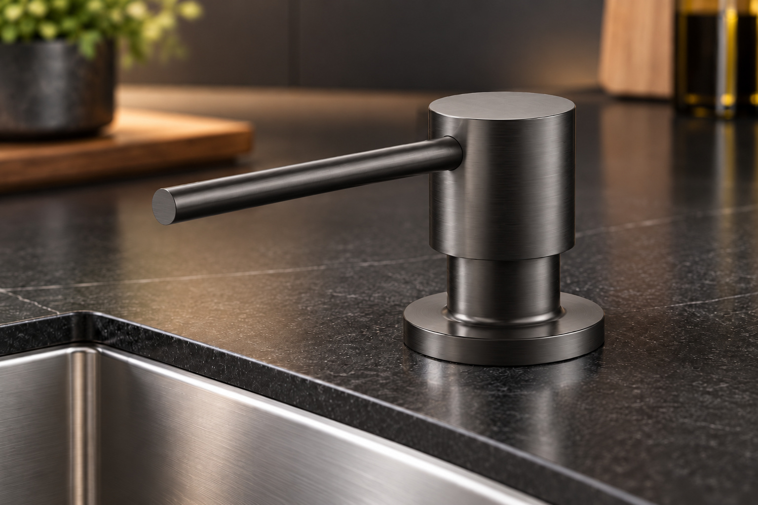 Dozirnik mila TASCA PVD Gun Metal