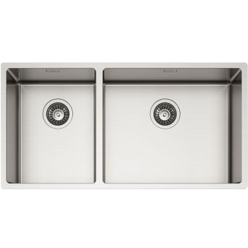 Inox sudoper za kuhinju dvostruki TASCA CANOVA 86 R