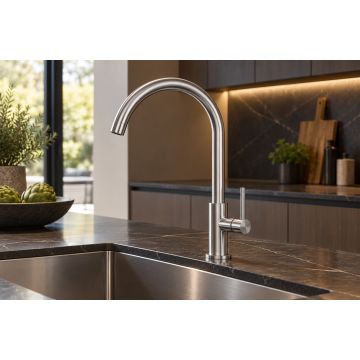 TASCA kuhinjska armatura ZENO INOX – glavna fotografija